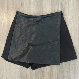 Black Women's Skort